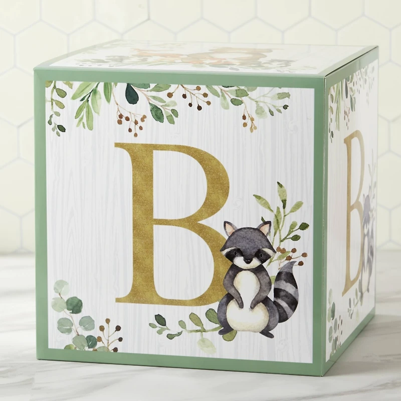 Kate Aspen® Woodland Baby Block Box Set
