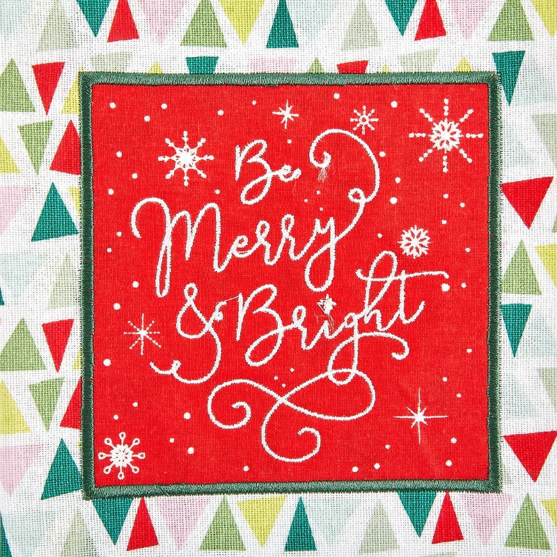 DII® Festive Christmas Embellished Dishtowel Set