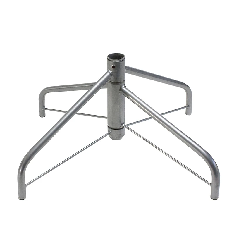 9ft. Unlit Metallic Platinum Artificial Tinsel Christmas Tree