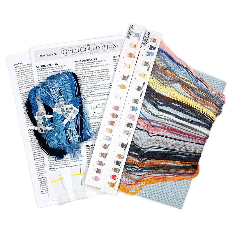 Dimensions® Counted Cross Stitch Kit, Winter Cabin