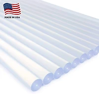 AdTech® Crystal Clear 10" Full-Size Hot Glue Sticks, 85ct.