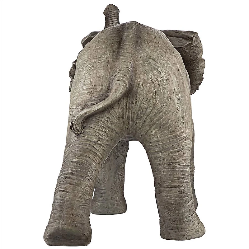Design Toscano 28" Eshe the Exuberant Elephant Garden Statue