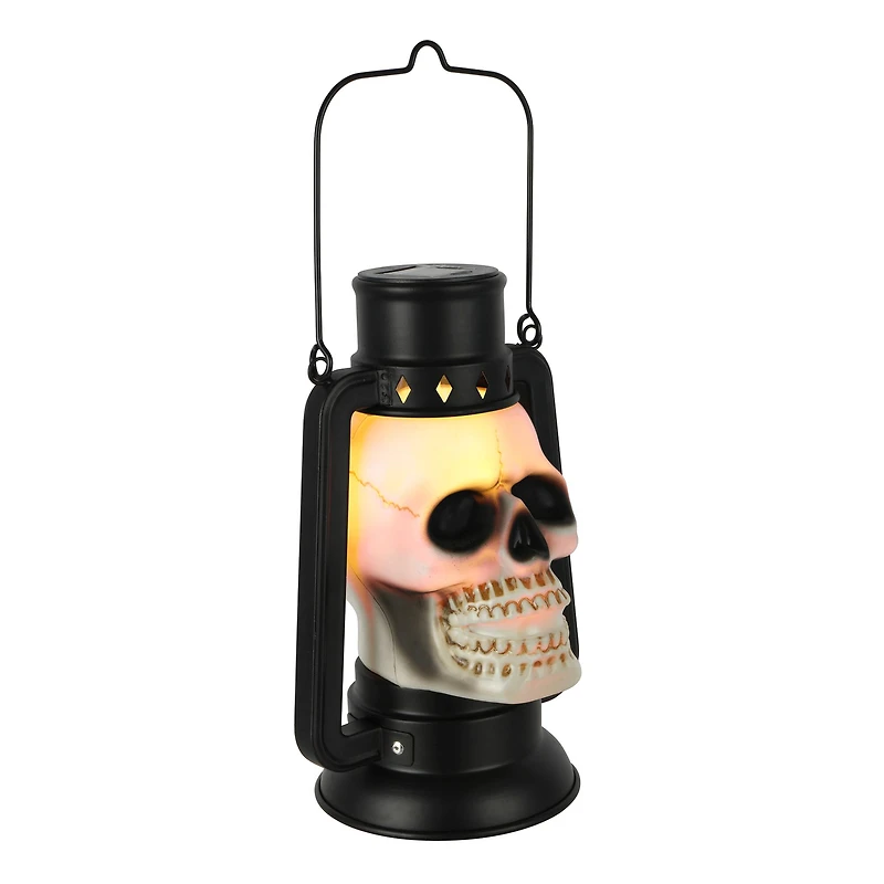11" Skull Solar Lantern by Ashland®