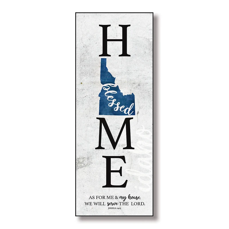 Blessed Idaho Home Wall Plaque