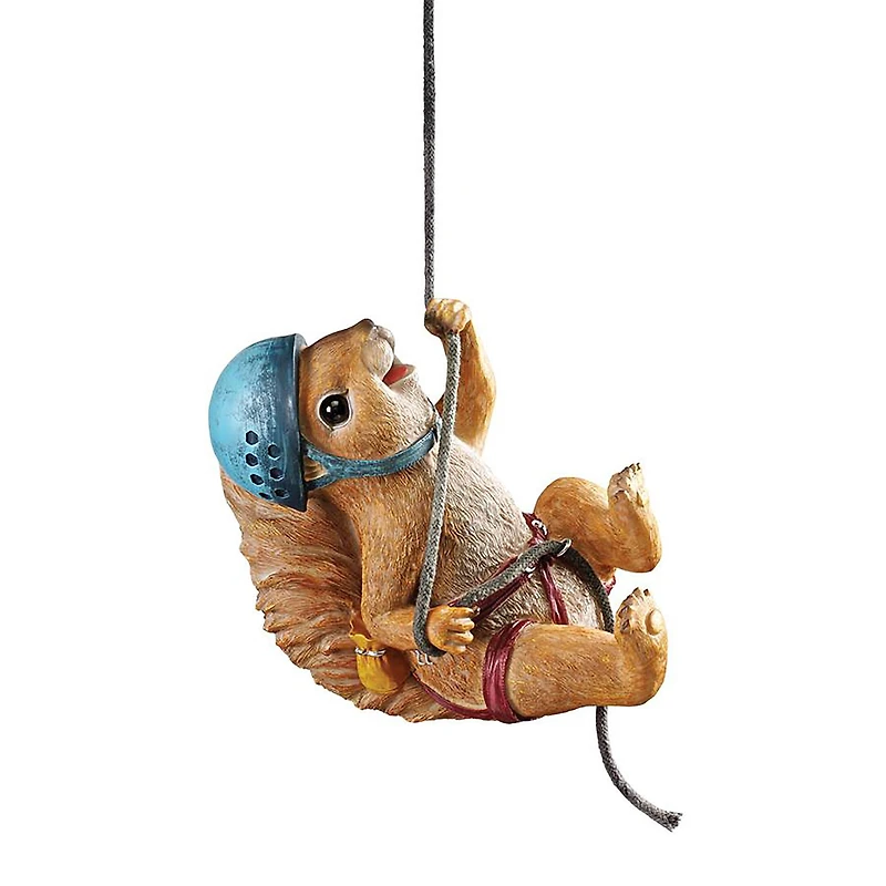 Design Toscano 8" Skyler the Climbing Squirrel Statue