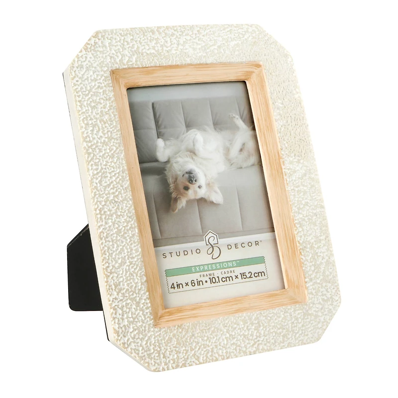 Expressions™ Light Gray Stone Frame by Studio Décor®