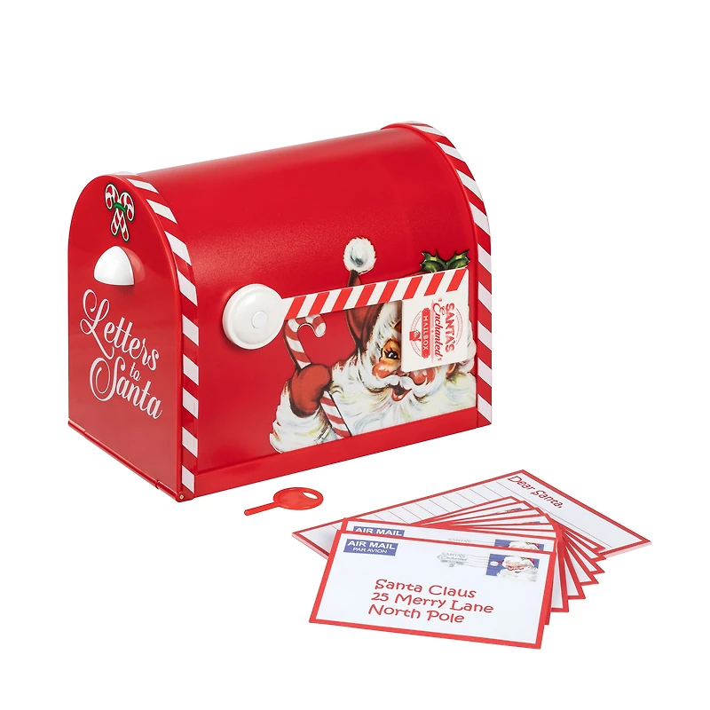 Mr. Christmas 10" Santa's Enchanted Mailbox