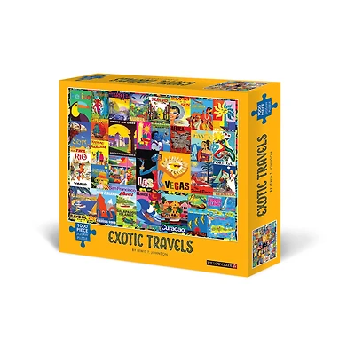 Lewis T. Johnson - Exotic Travels: 1000 Pcs