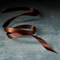 3/8" x 15yd. Coffee Brown Ribbon by Celebrate It® Classic