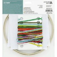 Leisure Arts® 7" Positivity Cross Stitch Kit