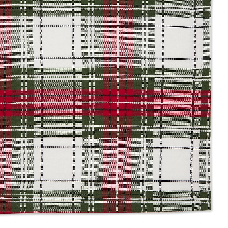 DII® Christmas Plaid Placemats, 6ct.