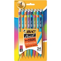 BIC® Xtra-Strong 0.9mm Assorted Barrels Mechanical Pencils, 24ct.
