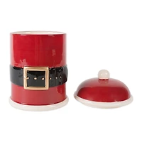 DII® 10" Santa Belt Pet Treat Canister