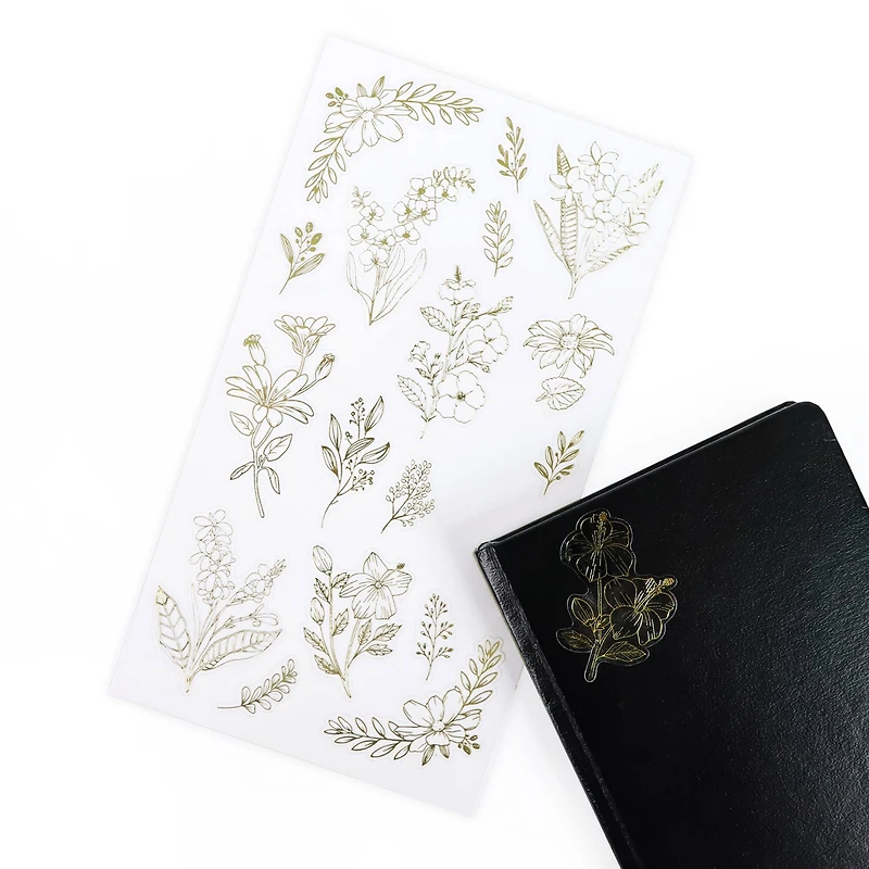Gold Flower Stickers by Recollections™