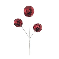 10" Red Disco Ball Trio Pick by Ashland®