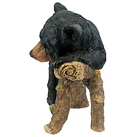 Design Toscano 11" Catnapping Cub Black Bear Statue