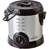 Brentwood 1L Stainless Steel Electric Deep Fryer