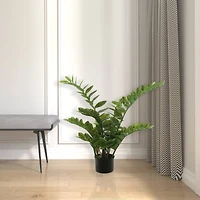 36" Potted Green Zamifolia Artificial Bush