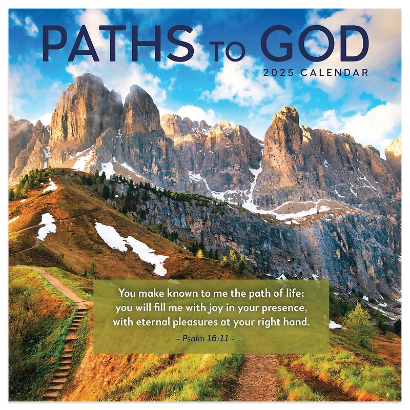 TF Publishing 2025 Paths to God Mini Calendar