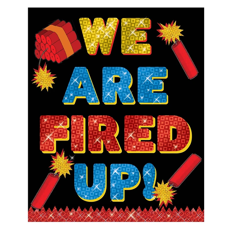 ArtSkills® 4" Holographic 114 Piece Paper Poster Letter Set