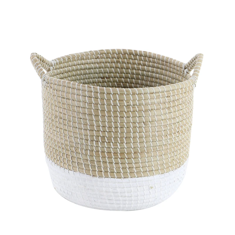 CosmoLiving by Cosmopolitan Brown Sea Grass Contemporary Storage Basket Set