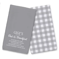 Gigi's Bed & Breakfast Tea Towel Set