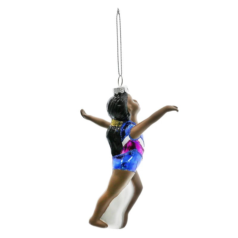 5.25" Glass Gymnast Ornament by Ashland®
