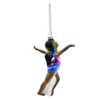 5.25" Glass Gymnast Ornament by Ashland®