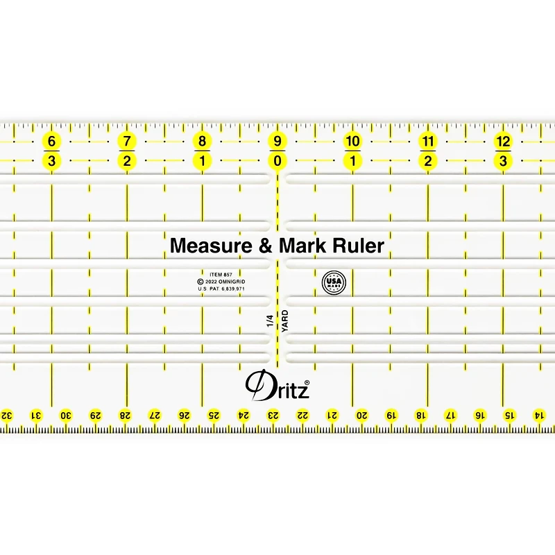Dritz® Clear Measure & Mark Ruler
