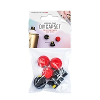 Montana Cans Red & Black DIY Cap Set