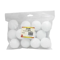 Hygloss® 2" Craft Foam Balls, 3 Packs of 12