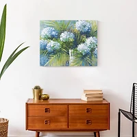 Blue Lilacs 20" x 16" Canvas Wall Art