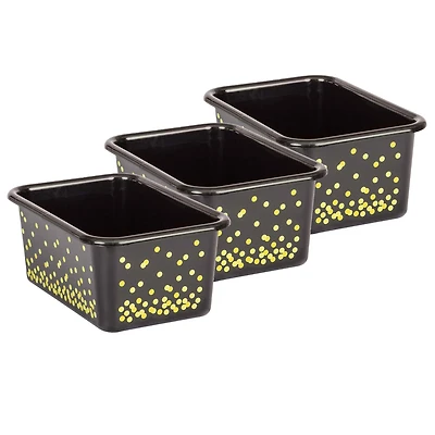 Teacher Created Resources® Small Confetti Plastic Storage Bin