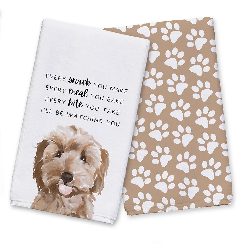 Sweet Puppy 16" x 25" Towel Set