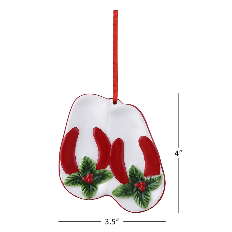 5ct. Ceramic Tropical Ornaments