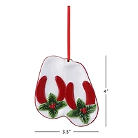 5ct. Ceramic Tropical Ornaments