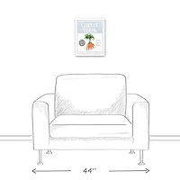 Carrot Patch Sign 1 11" x 14" Canvas Wall Art