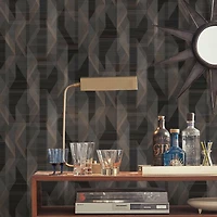 RoomMates Debonair Geometric Peel & Stick Wallpaper