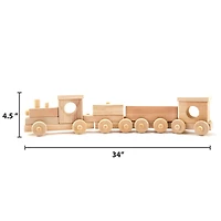 Made by Me® Paint Your Own Wooden Train