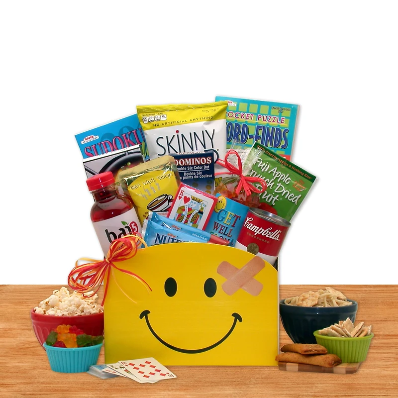 Smiles Across the Miles Get Well Gift Box
