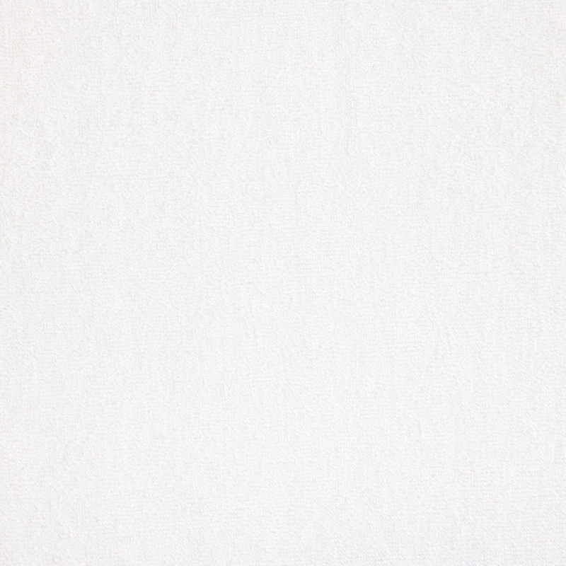 Camelot Fabrics White Terry Baby Knit Cotton Fabric