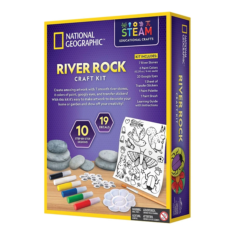 National Geographic™ River Rock Craft Kit