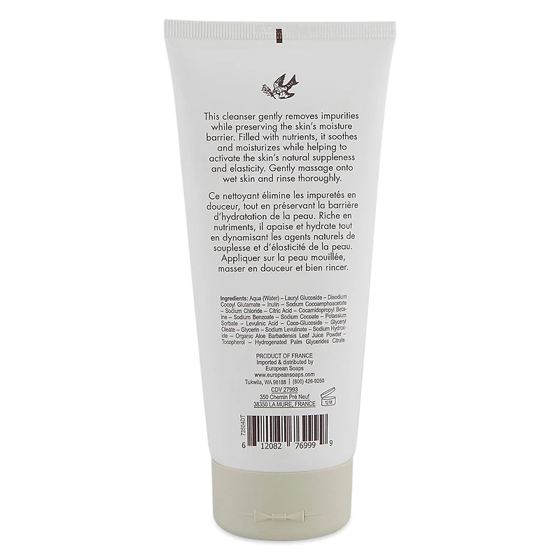 European Soaps Unscented De La Terre Body Wash, 200mL