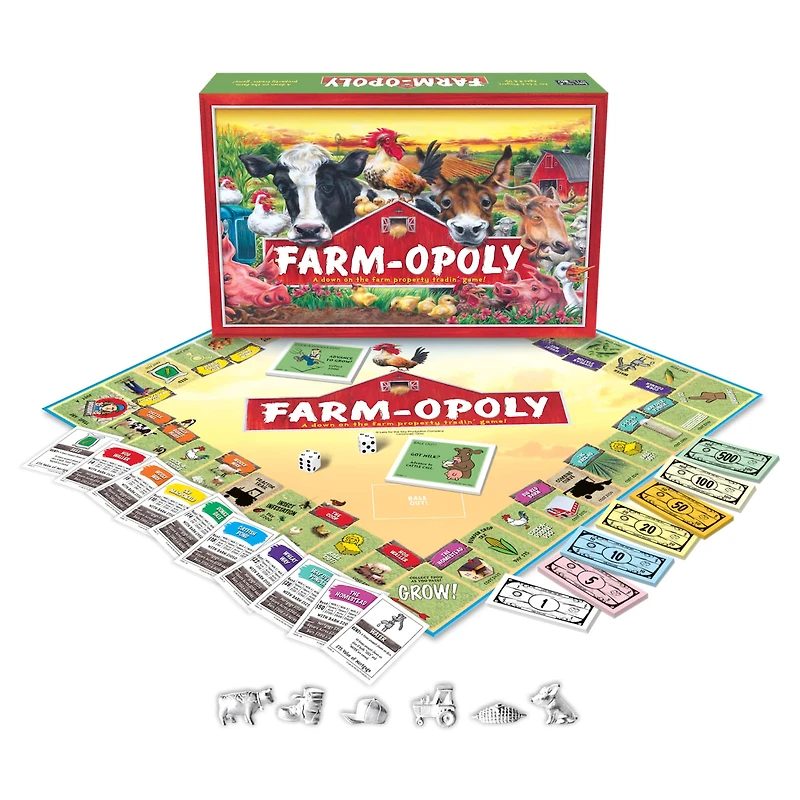 Late For The Sky Farm-Opoly™ Board Game