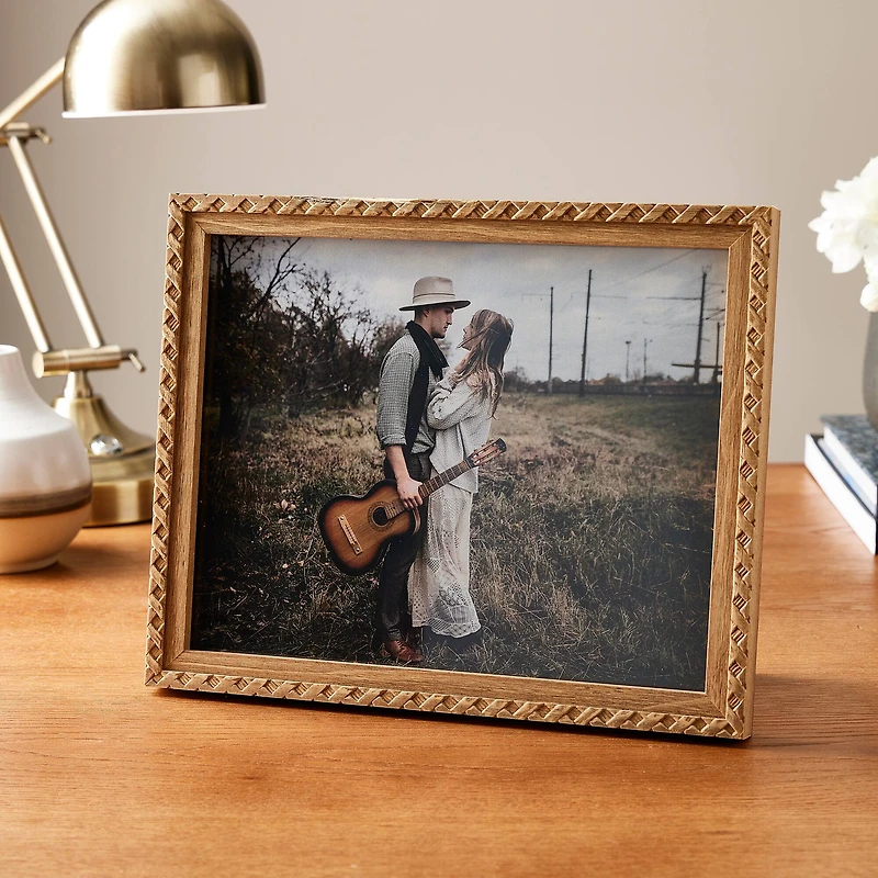 Expressions™ 8" x 10" Natural Paisley Frame by Studio Décor®