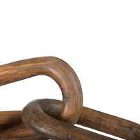 Hello Honey® 19" Reclaimed Wood Chain Accent