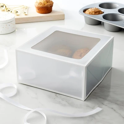 6 Packs: 3 ct. (18 total) Silver Solid Treat Boxes by Celebrate It®