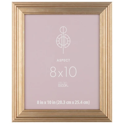 Aspect 8" x 10" Gold Wide Frame by Studio Décor®
