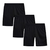 Galaxy by Harvic Boys Active Mesh Basketball Shorts 3 Pack
