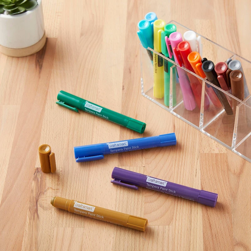 8 Pack: Tempera Paint Sticks by Craft Smart™